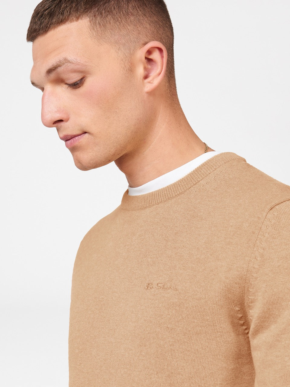 Maglieria Ben Sherman Signature Crewneck Grigie | 463915-VXR