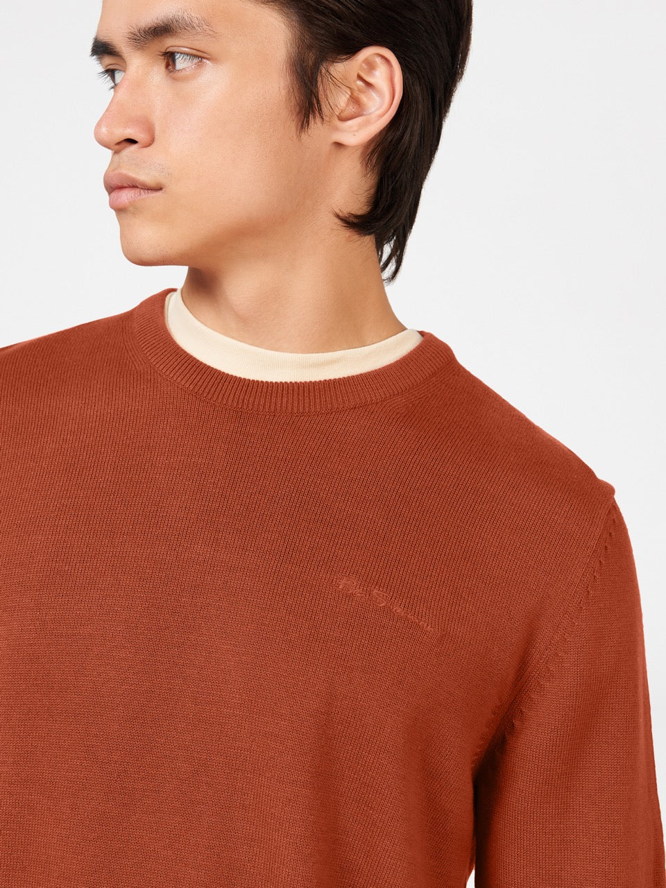 Maglieria Ben Sherman Signature Crewneck Arancioni | 357924-QFD