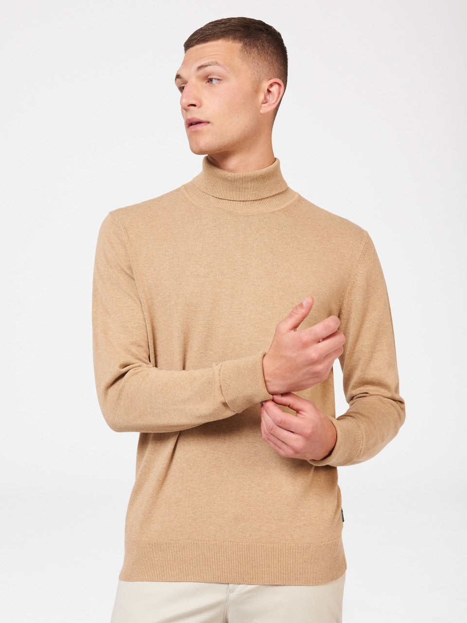 Maglieria Ben Sherman Signature Roll Neck Grigie | 469820-LNY