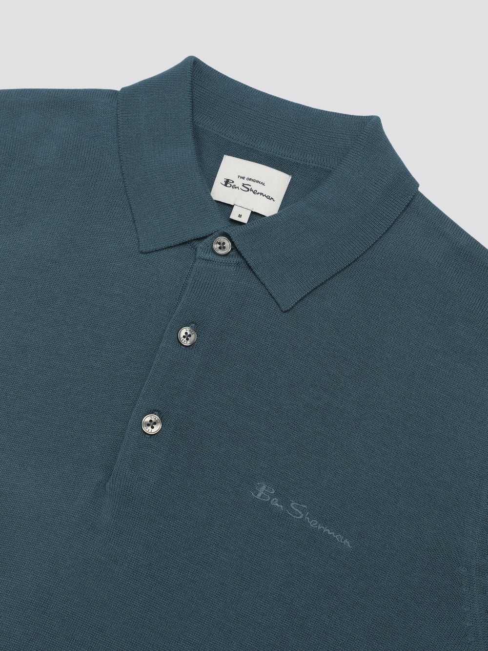 Maglieria Ben Sherman Signature Short Sleeve Polo Verde Acqua | 781425-LYS