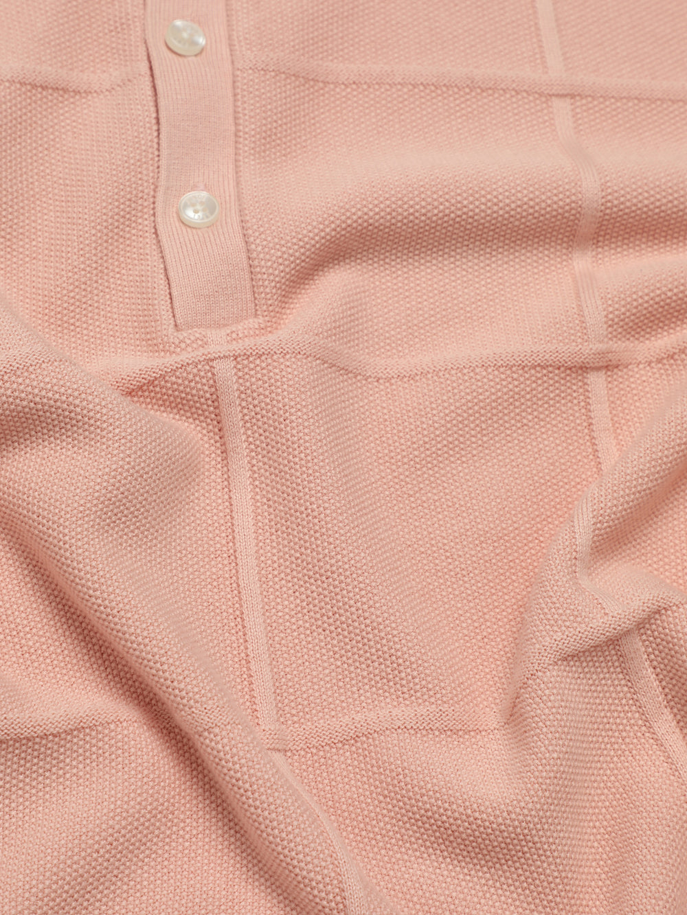 Maglieria Ben Sherman Signature Textured Polo Rosa | 309642-SKN