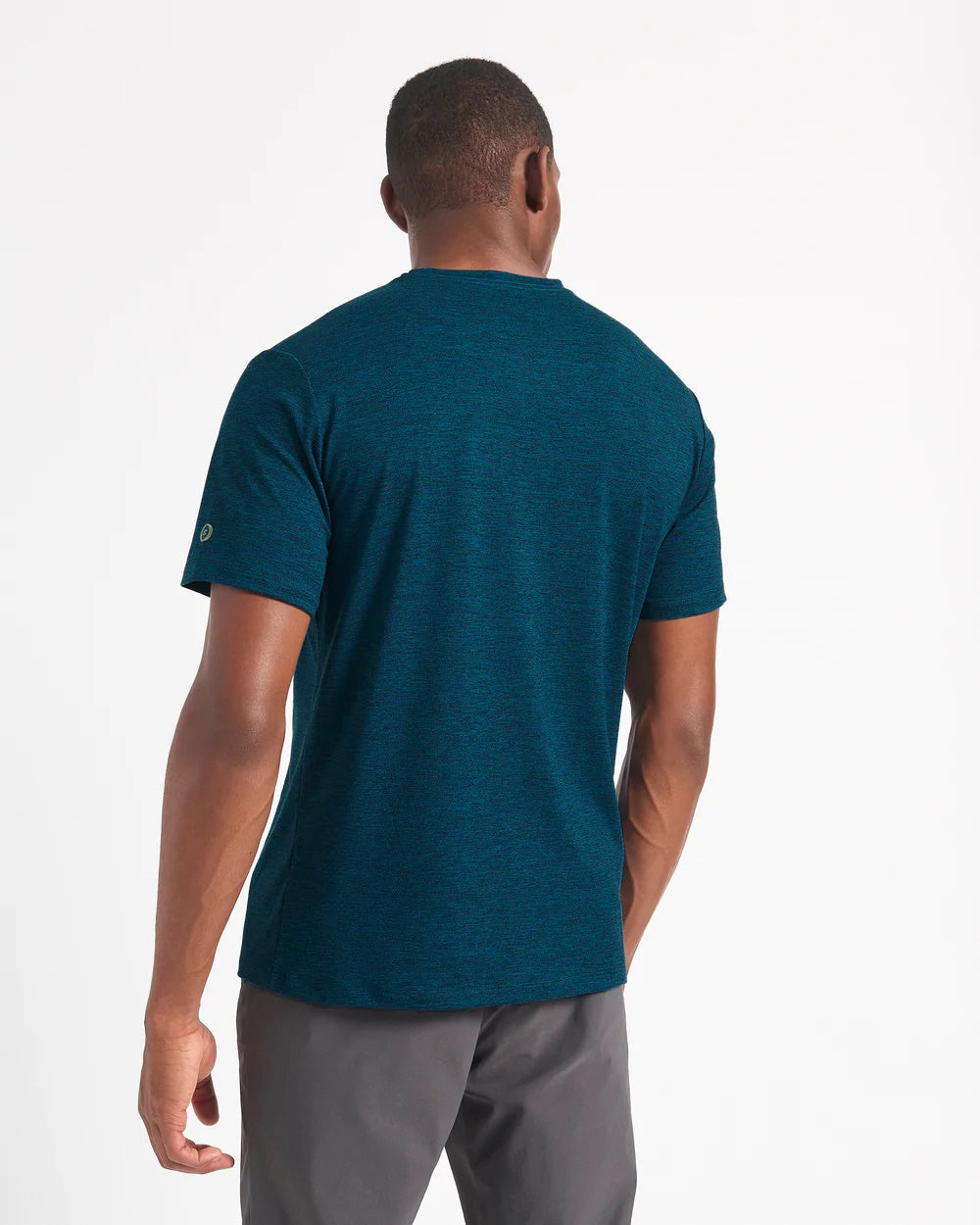 Maglietta Ben Sherman Performance Stretch Marl Heather Blu Marino | 574981-TXR