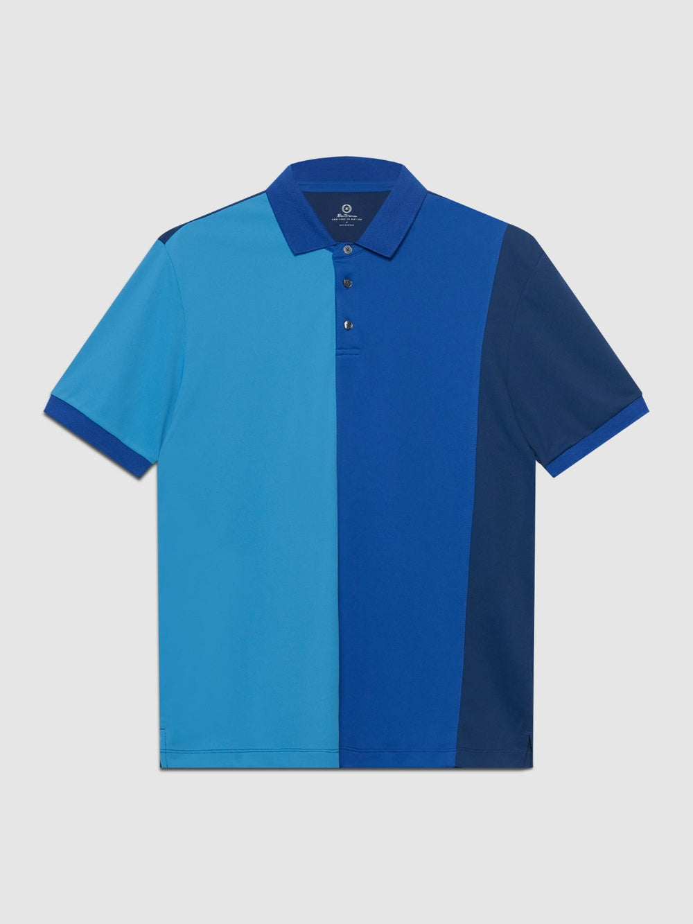 Magliette Polo Ben Sherman 360 Motion Stretch Colorblock Blu Blu Reale | 745362-SAJ