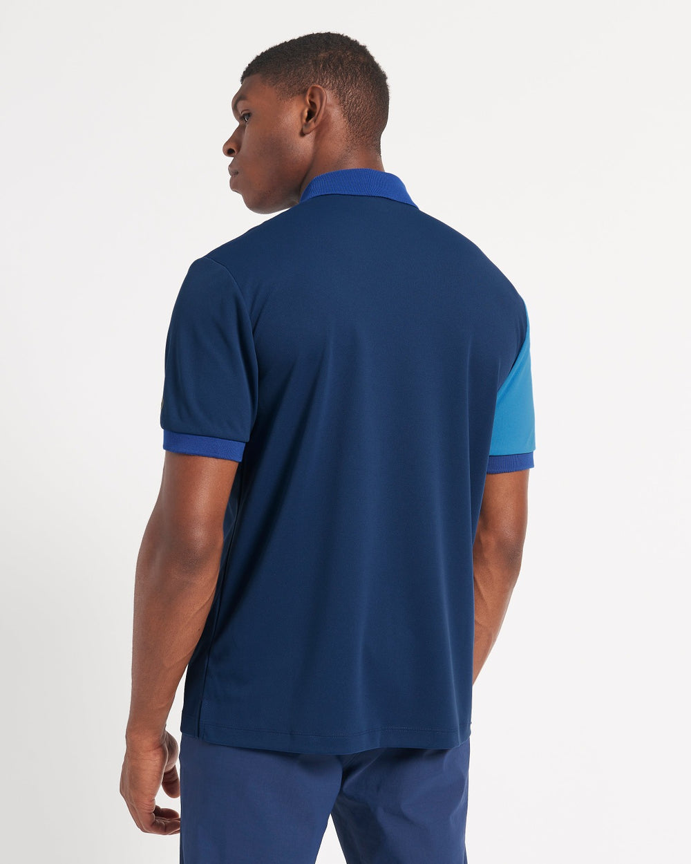 Magliette Polo Ben Sherman 360 Motion Stretch Colorblock Blu Blu Reale | 745362-SAJ