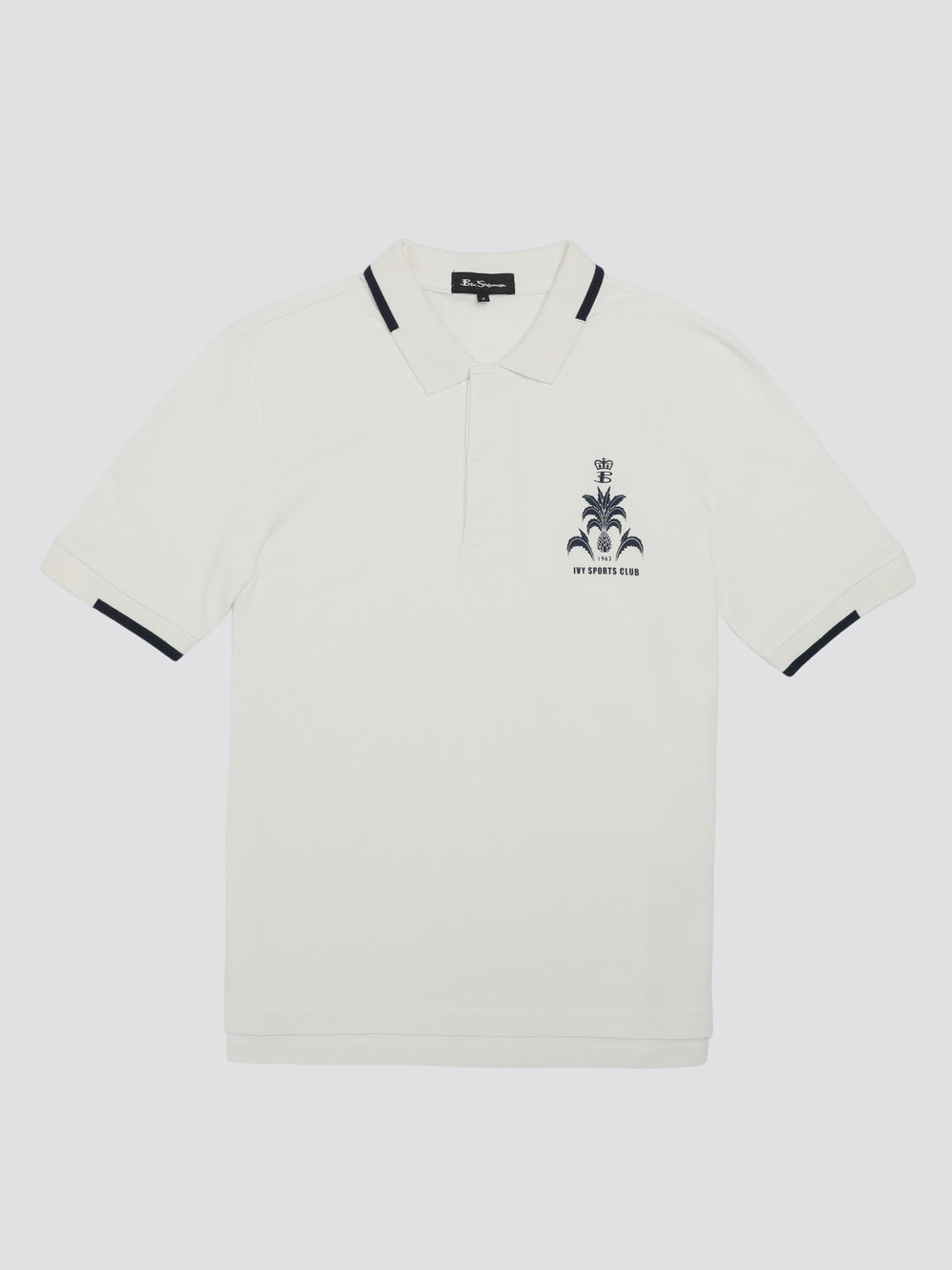 Magliette Polo Ben Sherman B by Ben Sherman Sports Club Embroidered Bianche | 127098-UJD