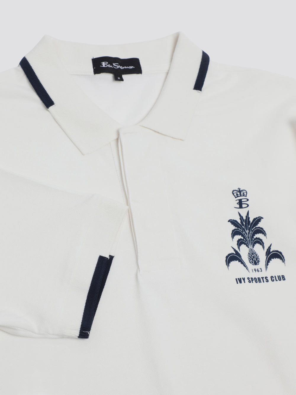 Magliette Polo Ben Sherman B by Ben Sherman Sports Club Embroidered Bianche | 127098-UJD