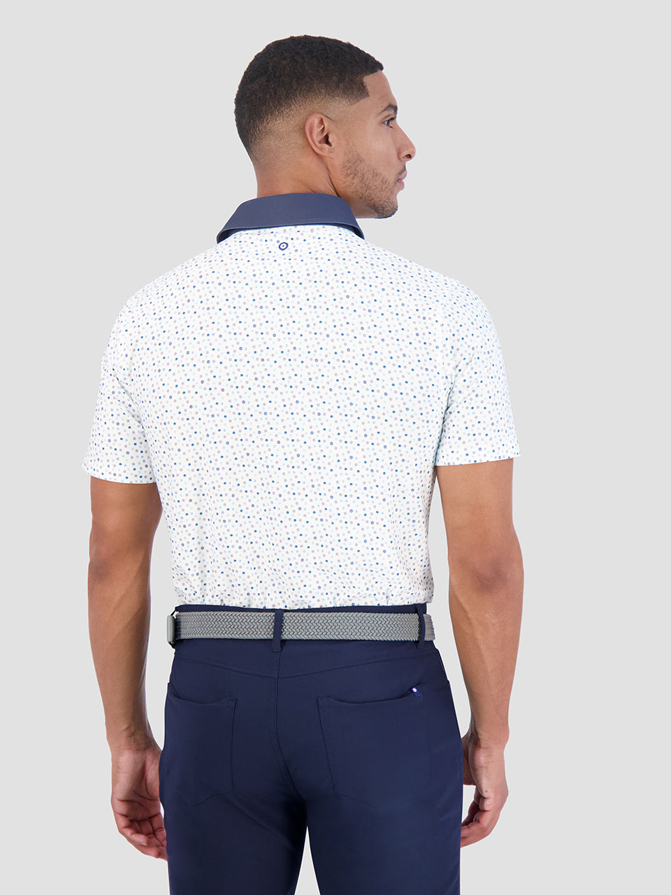 Magliette Polo Ben Sherman Polka Dots Tech Jersey Sports Fit Bianche | 679821-WXO