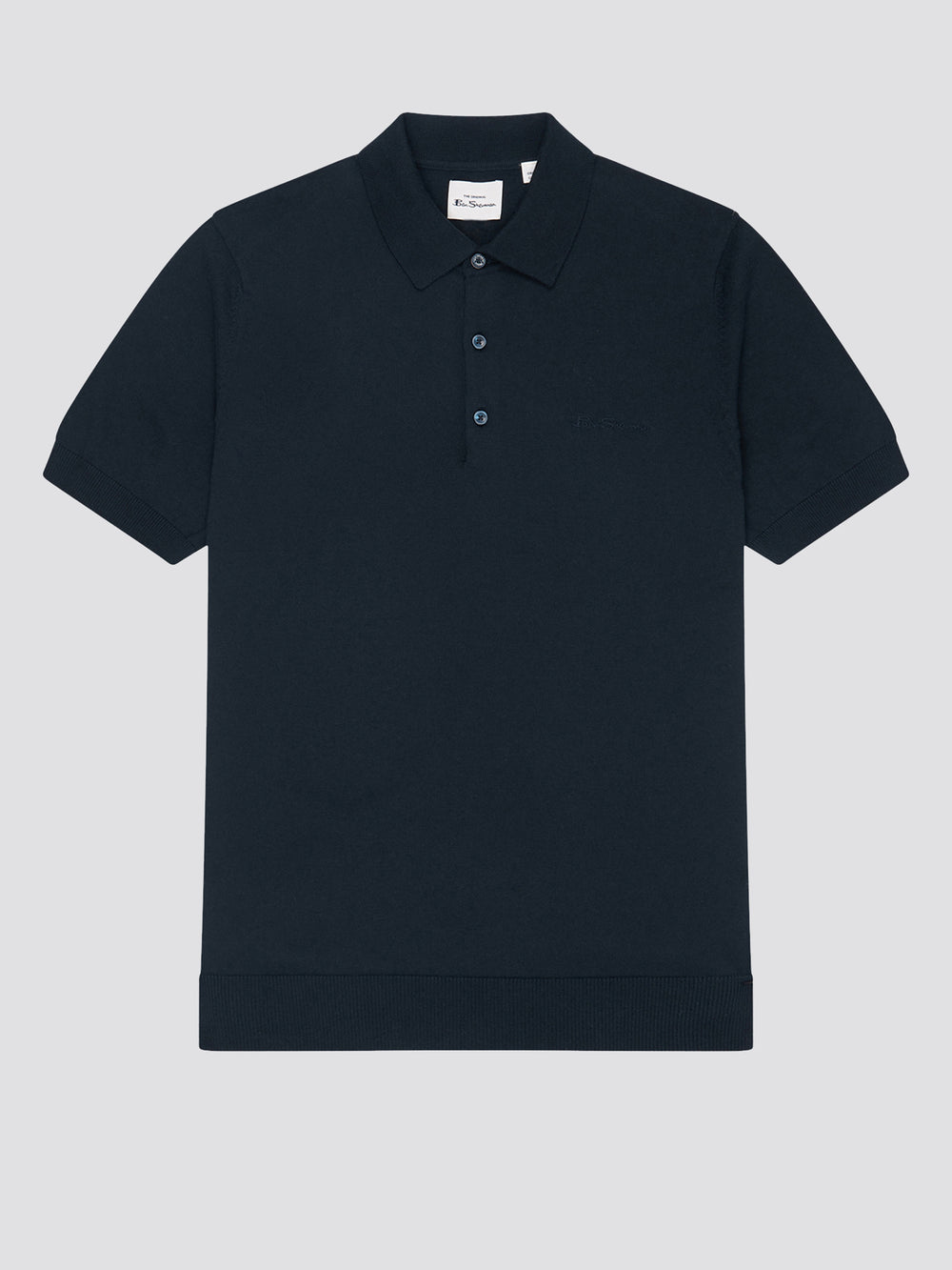 Maglioni A Polo Ben Sherman Signature Blu Marino | 874096-JYN