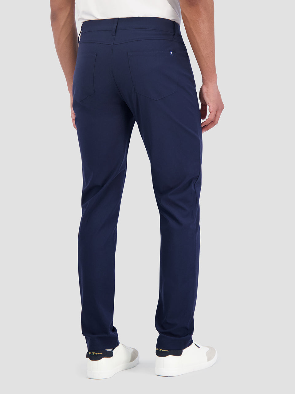 Pantaloni Ben Sherman 4Way Stretch Tech Long Blu Marino | 279013-OYH