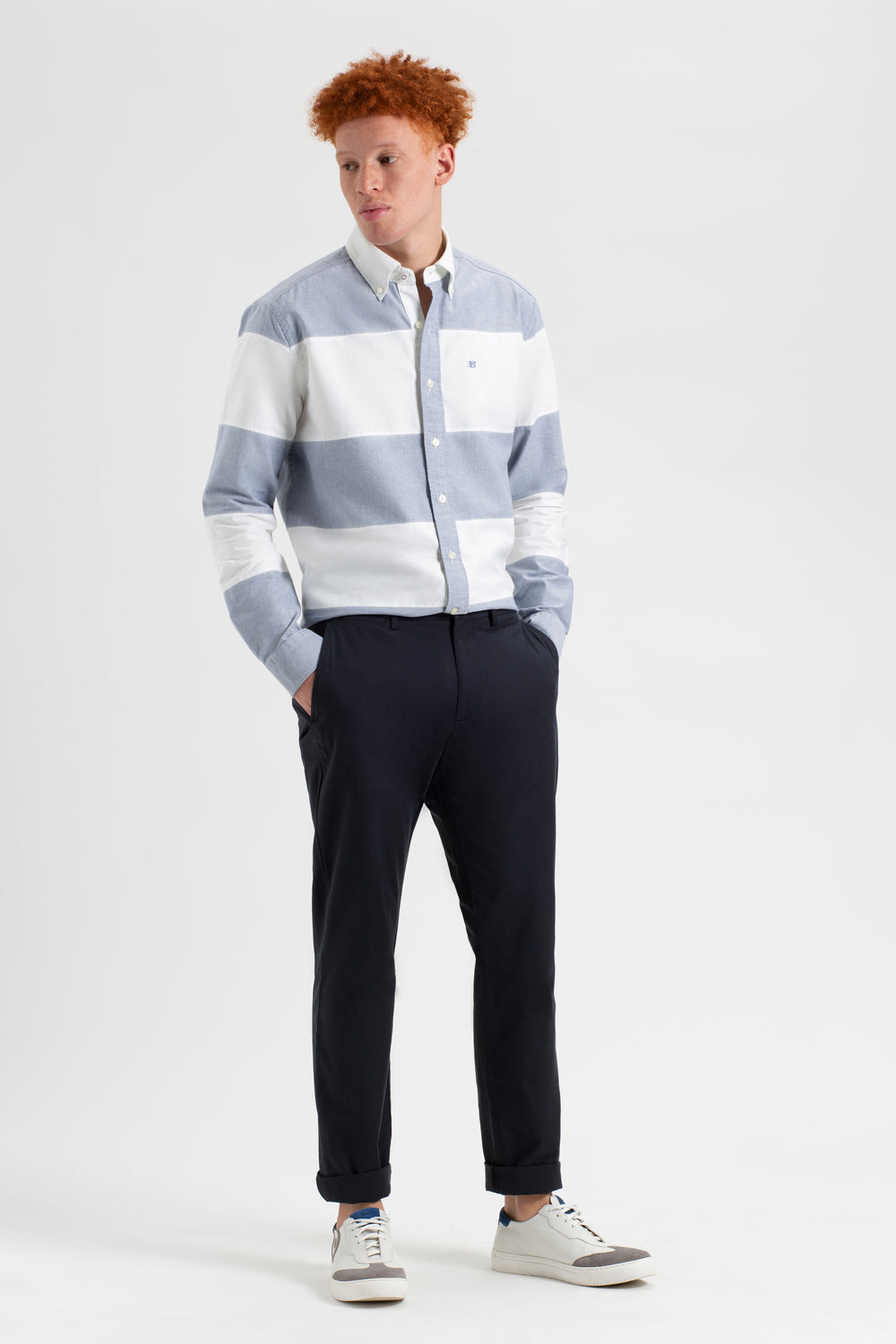 Pantaloni Ben Sherman Everyday Slim Fit Chino Nere | 295834-IXB