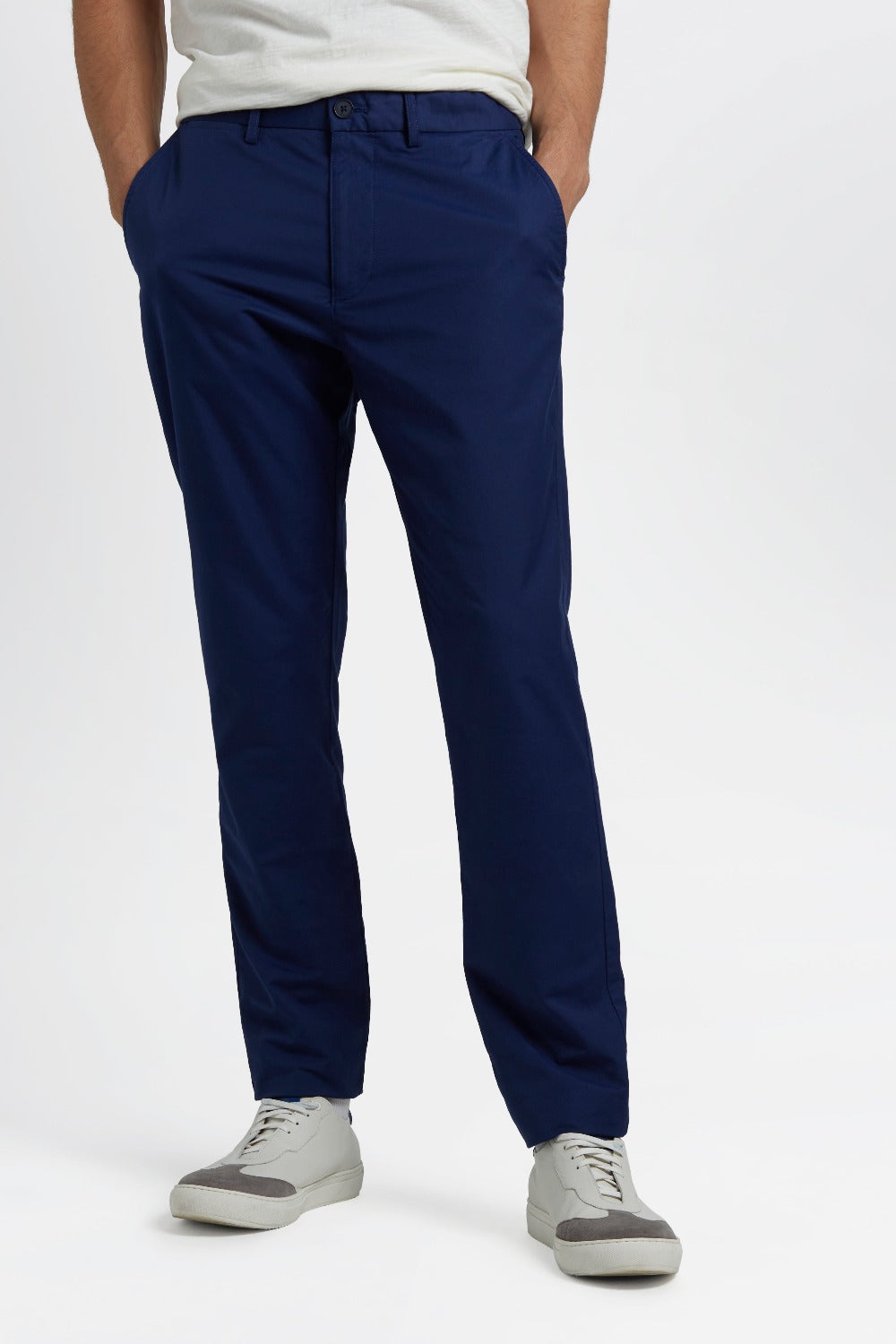 Pantaloni Ben Sherman Everyday Slim Fit Chino Blu Marino | 239165-ECI