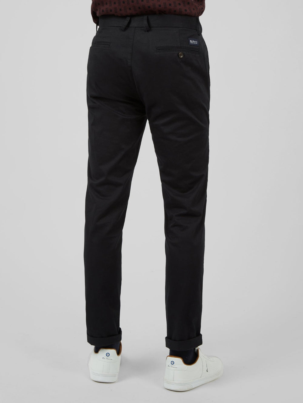 Pantaloni Ben Sherman Signature Skinny Stretch Chino Nere | 531928-SCR