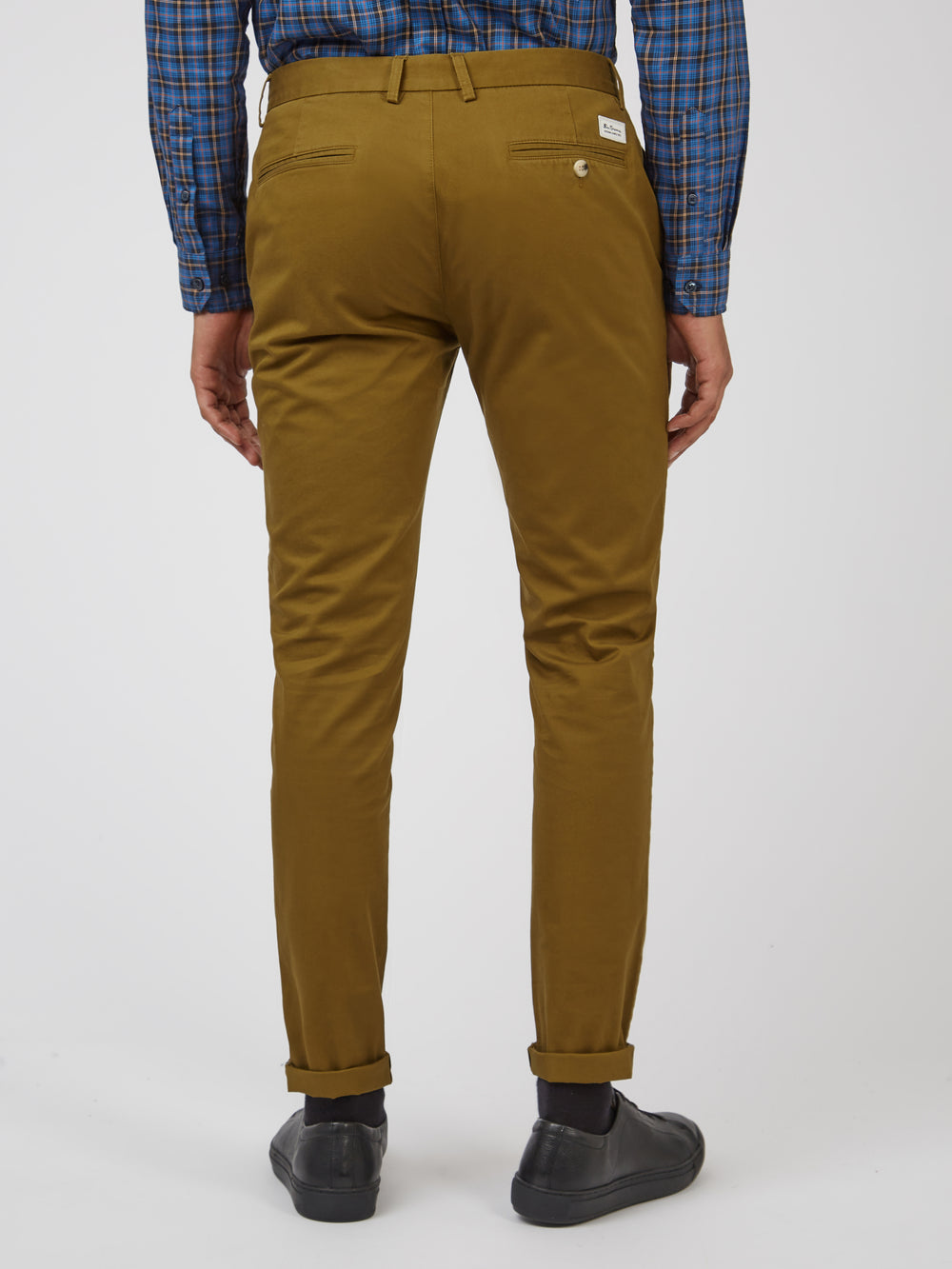 Pantaloni Ben Sherman Signature Skinny Stretch Chino Marroni | 572364-HBV