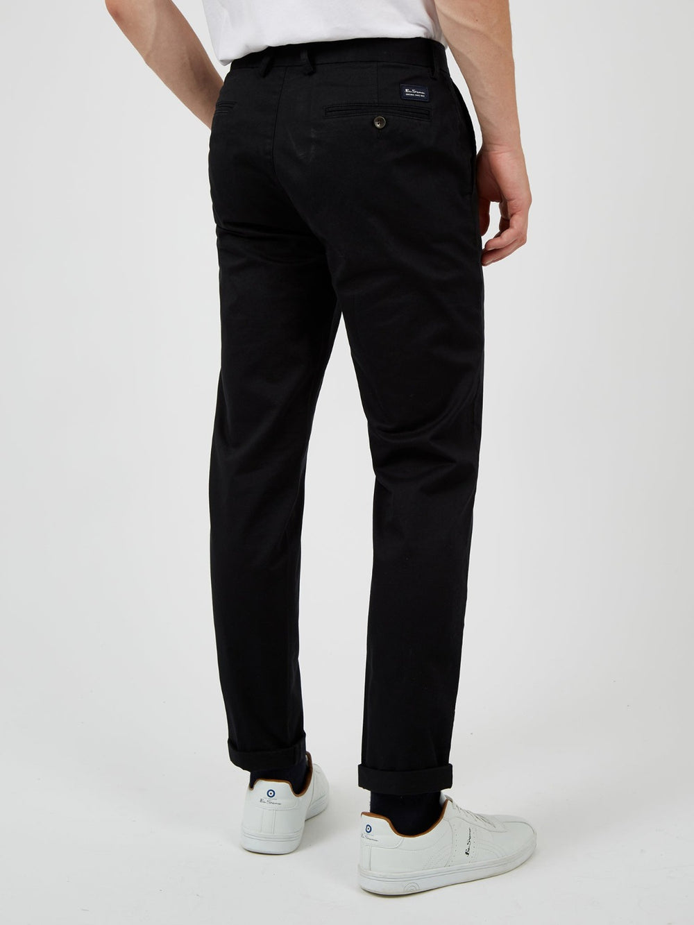 Pantaloni Ben Sherman Signature Slim Stretch Chino Nere | 709416-WUT