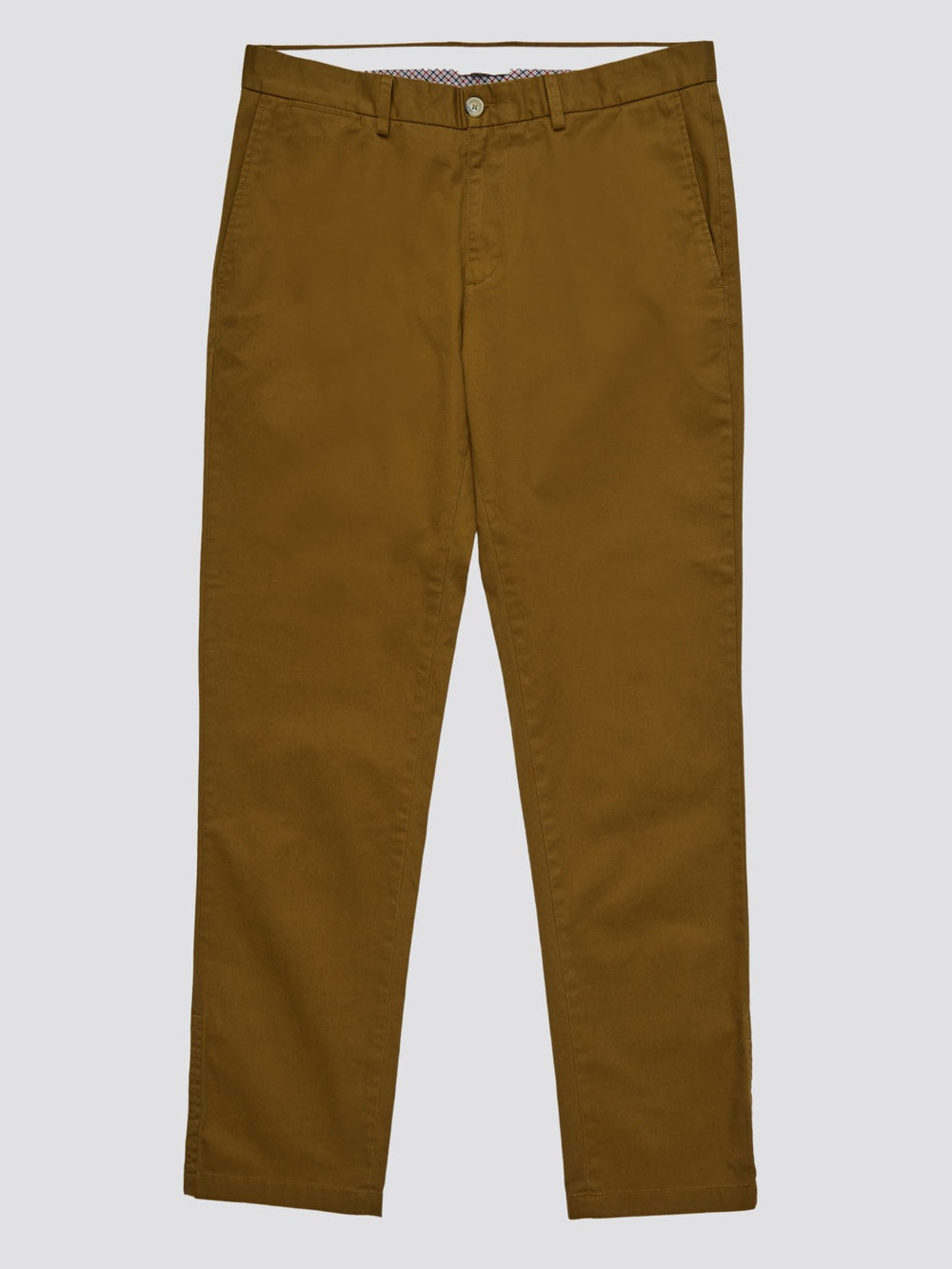 Pantaloni Ben Sherman Signature Slim Stretch Chino Marroni | 852734-ZFL