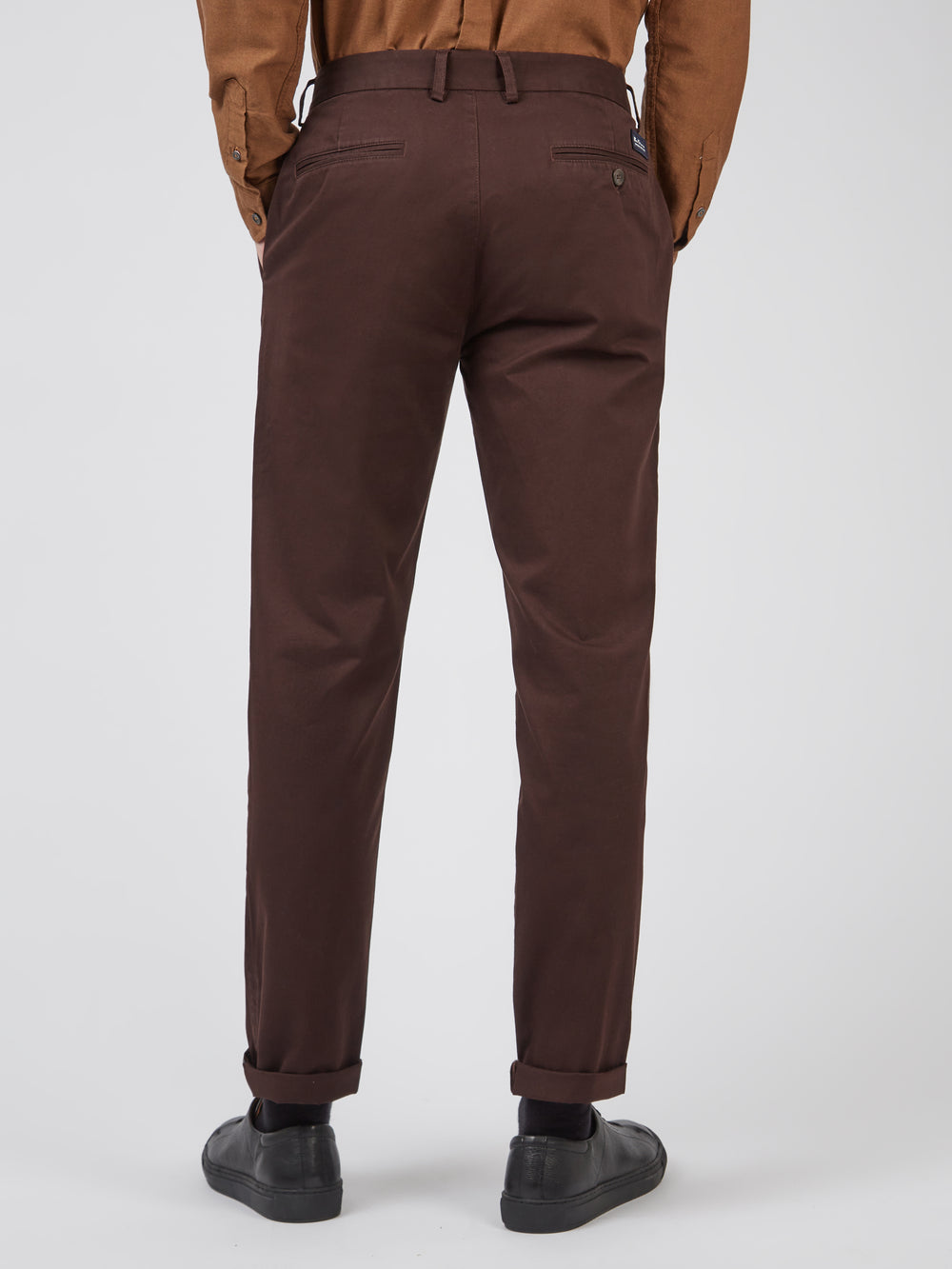 Pantaloni Ben Sherman Signature Slim Stretch Chino Rosse | 915084-ZXT