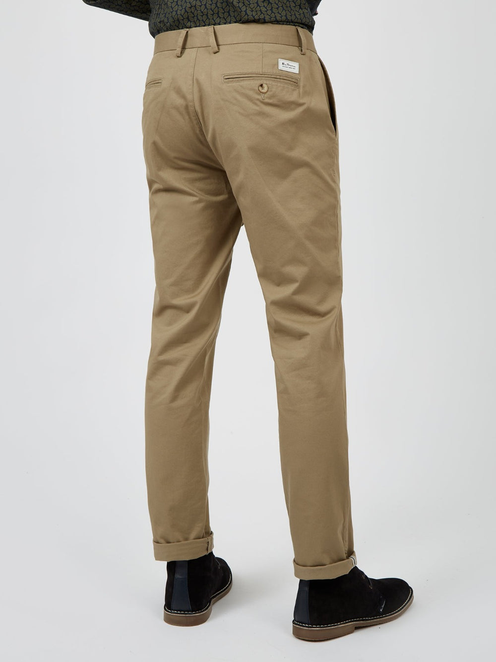 Pantaloni Ben Sherman Signature Slim Stretch Chino Grigie | 705468-VCO