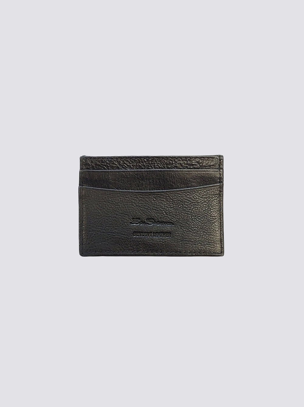 Portafogli Ben Sherman Koki Leather Card Holder Nere | 760532-LXM