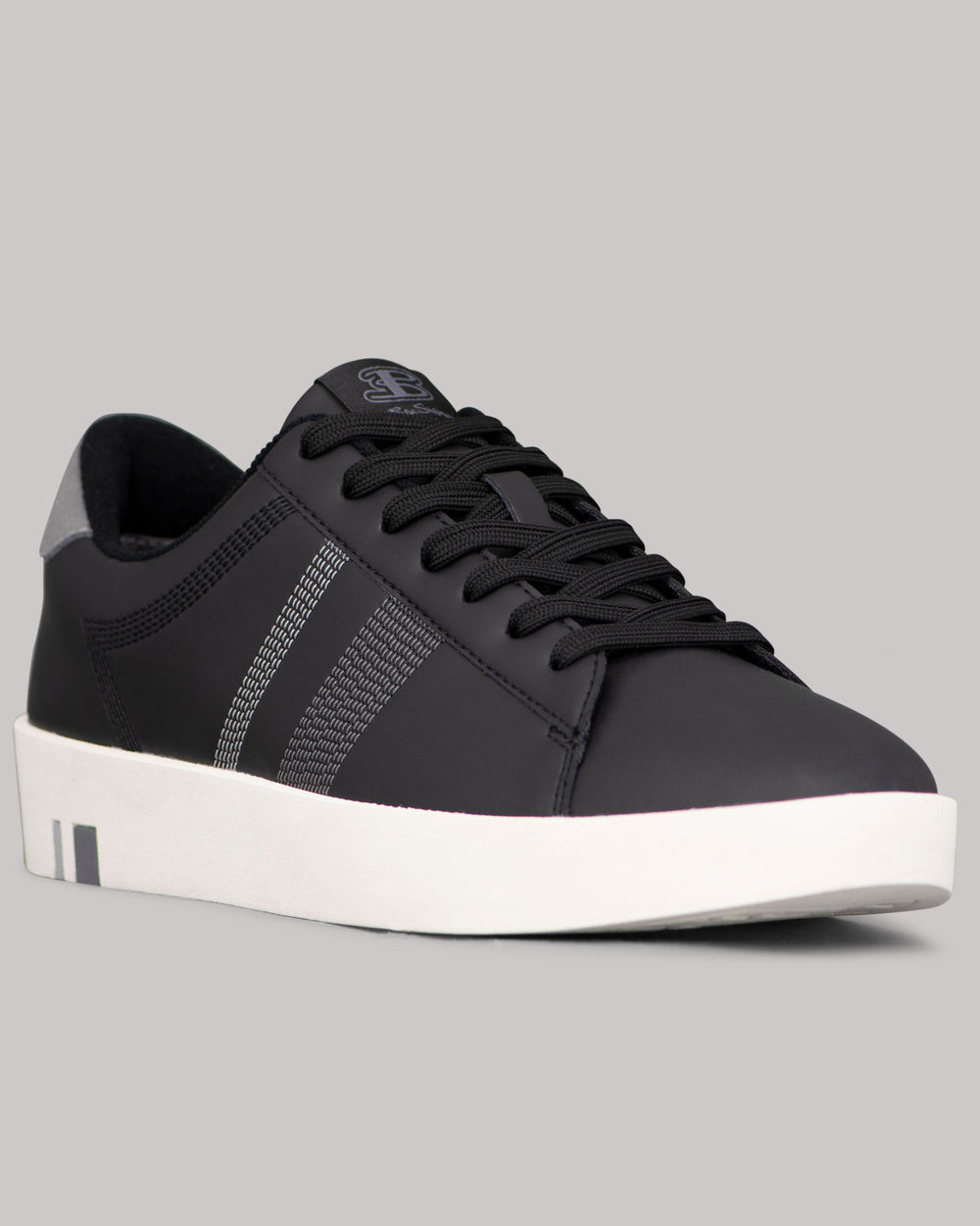 Sneakers Ben Sherman Boxwell Nere Bianche Grigie | 937250-ARH