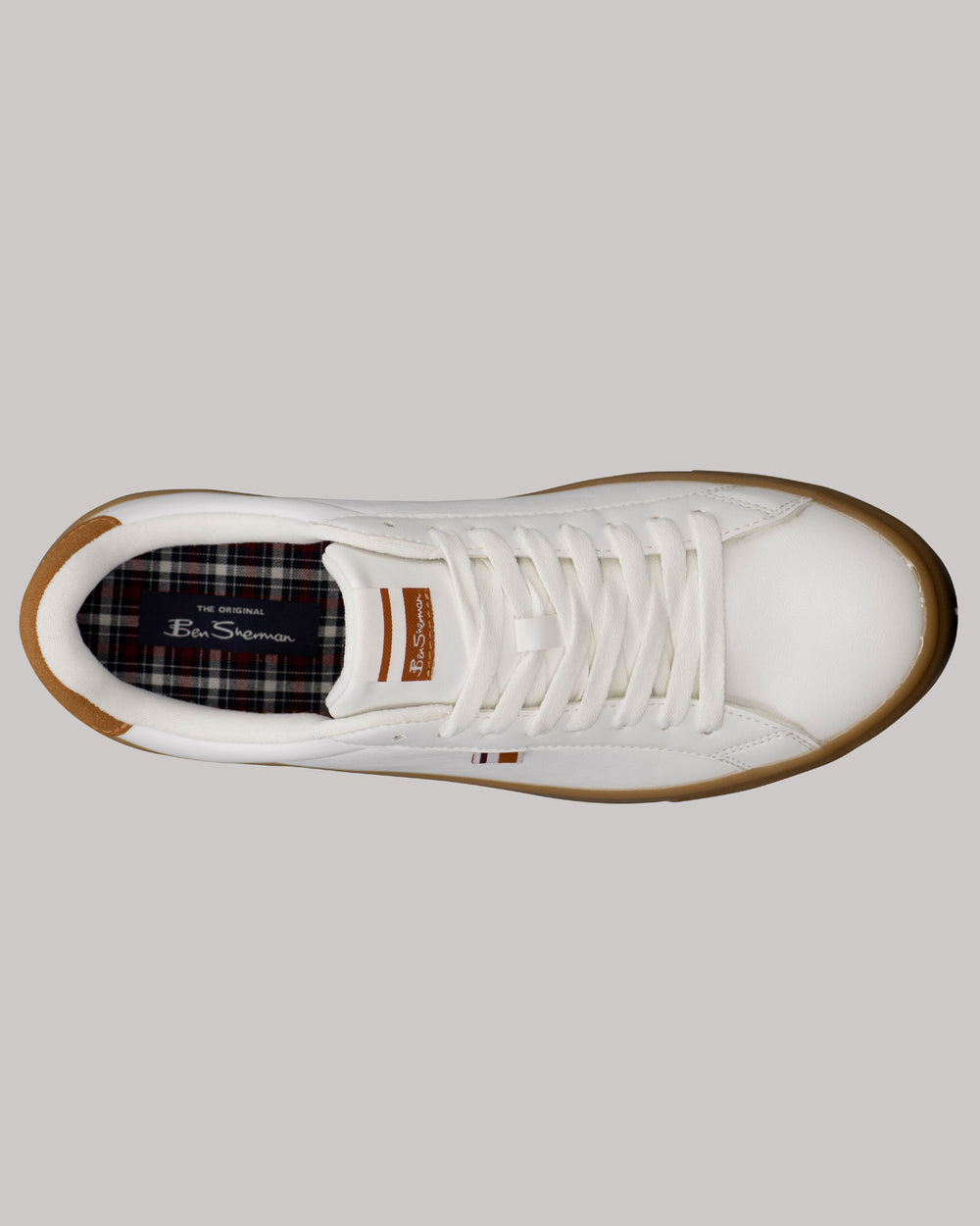 Sneakers Ben Sherman Crowley Bianche Marroni | 649807-CXS