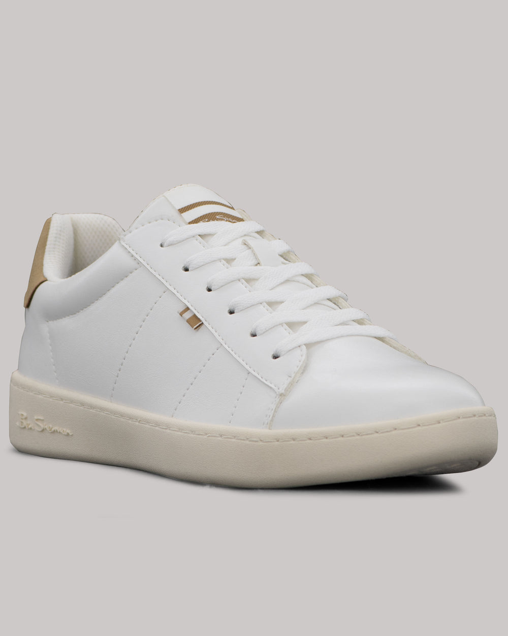 Sneakers Ben Sherman Hampton Bianche Marroni | 257936-JPT