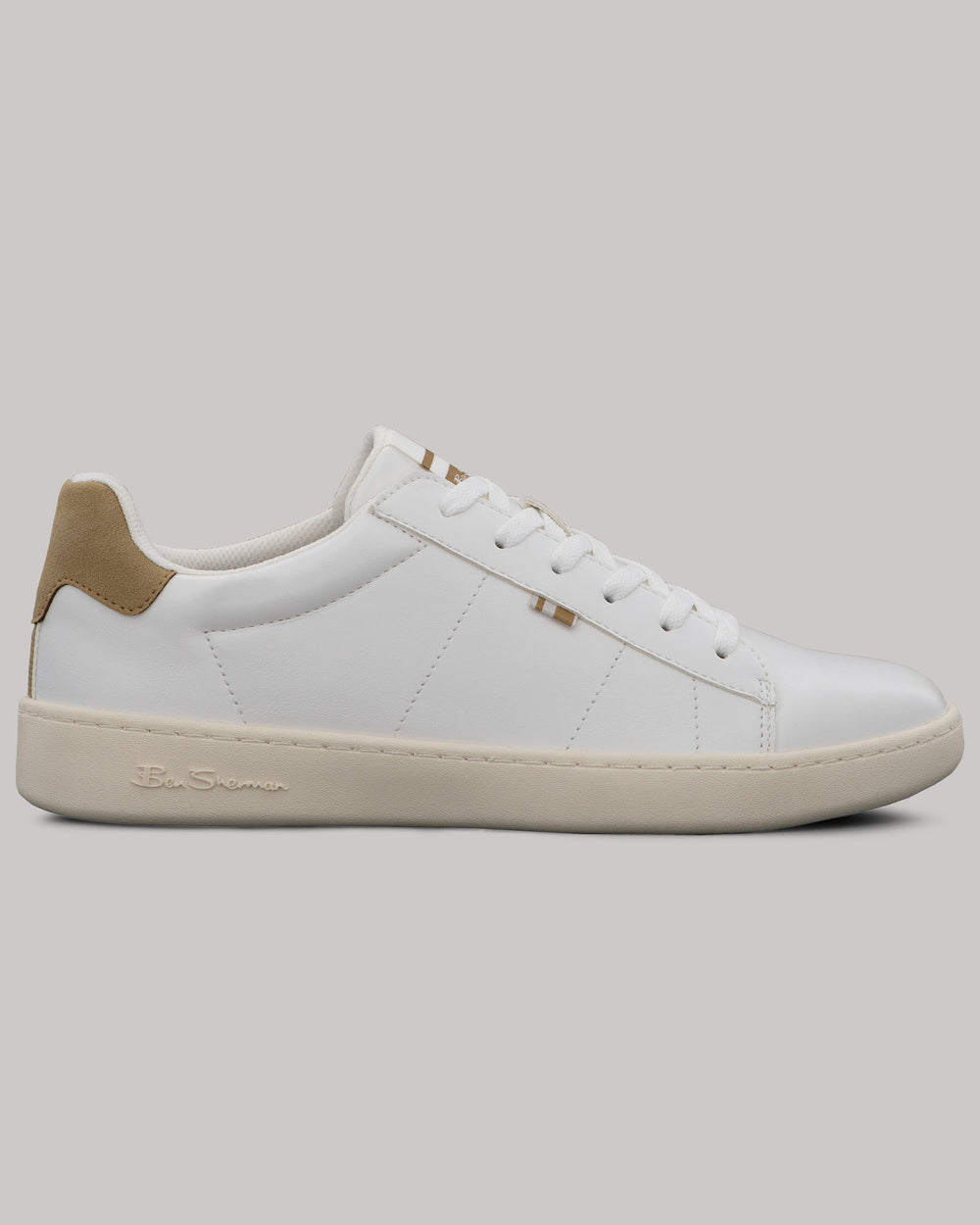 Sneakers Ben Sherman Hampton Bianche Marroni | 257936-JPT