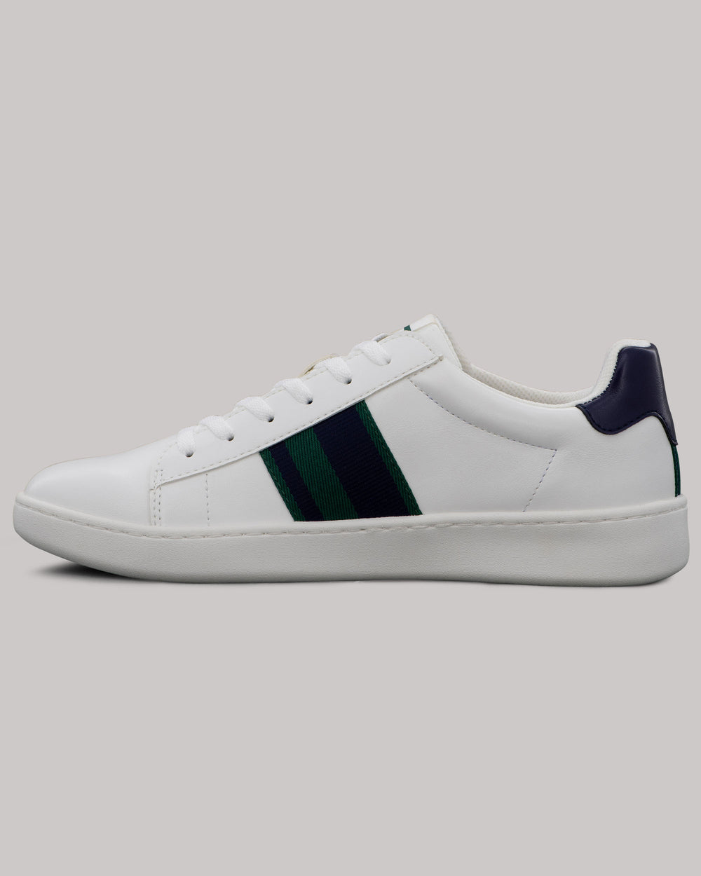 Sneakers Ben Sherman Hampton Stripe Bianche Blu Marino Verdi | 723410-HLJ